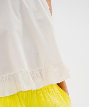 Blouse sans manches à basque et dos noué femme vue3 - GEMO(FEMME PAP) - GEMO