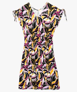 Robe en maille décolletée dans le dos femme grande taille vue4 - GEMO 4G GT - GEMO