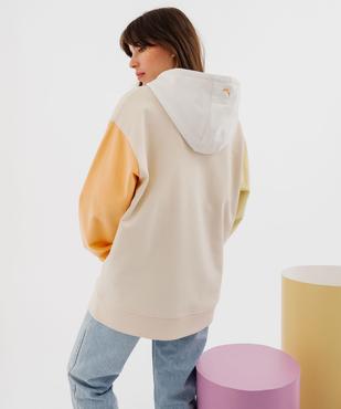 Sweat à capuche adulte multicolores avec message amour mixte - Gémo X Maëva vue6 - GEMO 4G FEMME - GEMO