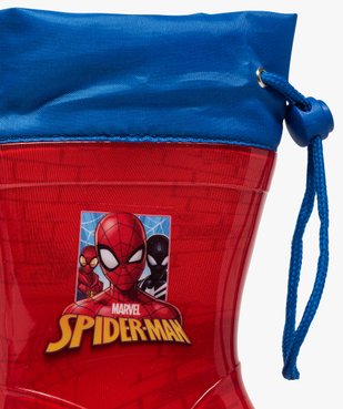 Bottes de pluie garçon à col ajustable – Spiderman vue6 - SPIDERMAN - GEMO