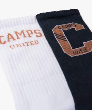 Chaussettes avec tige côtelée garçon (lot de 2) - Camps United vue2 - CAMPS UNITED - GEMO