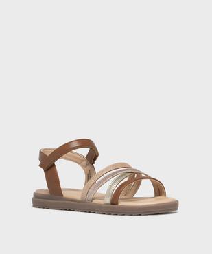 Sandales à brides fermeture scratch fille - Lovely Wings vue2 - LOVELY WINGS - GEMO