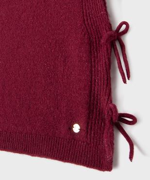 Pull sans manches en maille douillette extensible fille - LuluCastagnette vue3 - LULUCASTAGNETTE - GEMO