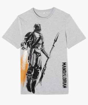 Tee-shirt homme à motif – Star Wars vue4 - THE MANDALORIAN - GEMO