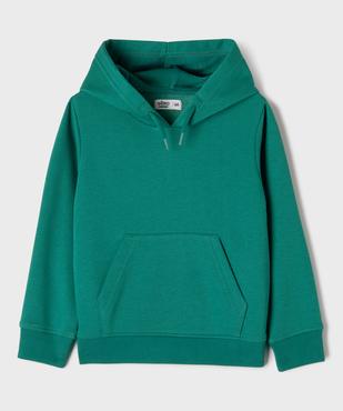 Sweat à capuche avec intérieur molletonné garçon vue1 - GEMO 4G GARCON - GEMO