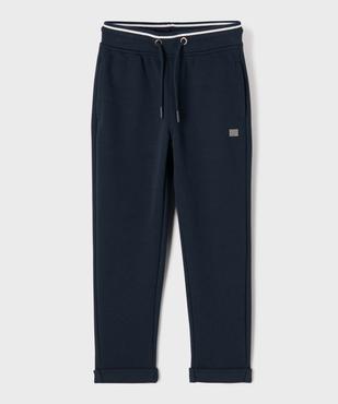 Pantalon de jogging en maille piquée garçon - LuluCastagnette vue1 - LULUCASTAGNETTE - GEMO