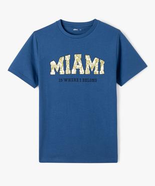 Tee-shirt garçon imprimé estival vue1 - GEMO (JUNIOR) - GEMO