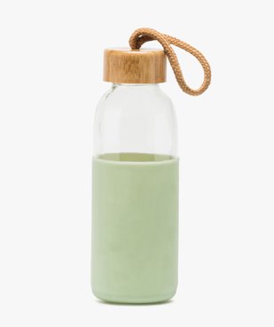 Gourde en verre avec protection en silicone vue1 - GEMO (ACCESS) - GEMO