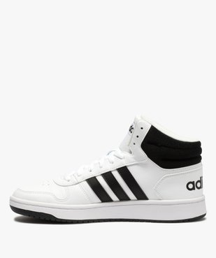Baskets homme semi-montantes à lacets – Adidas Hoops Mid vue3 - ADIDAS - Nikesneakers