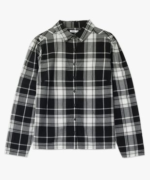 Chemise femme à carreaux 100% coton vue4 - GEMO(FEMME PAP) - GEMO