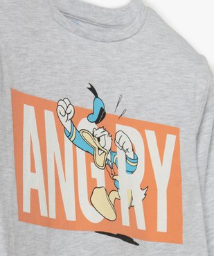 Tee-shirt garçon à manches longues avec motif Donald - Disney vue2 - DISNEY DTR - GEMO