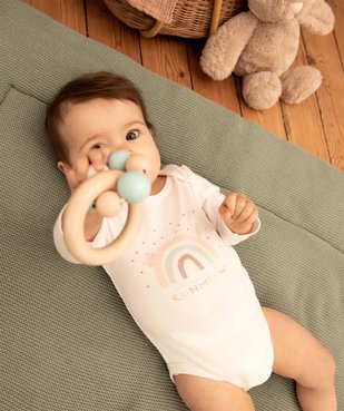 Bodies bébé à manches longues imprimé fantaisie (lot de 3) vue6 - GEMO 4G BEBE - GEMO