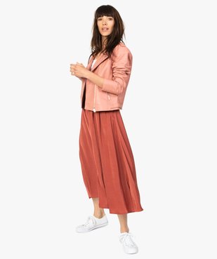 Blouson femme avec fermetures zippées vue5 - FOLLOW ME - Nikesneakers