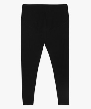 Leggings de grossesse uni avec bandeau haut vue4 - GEMO (MATER) - GEMO