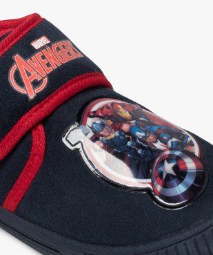 Chaussons garçon avec bride à scratch - Avengers vue6 - AVENGERS - GEMO