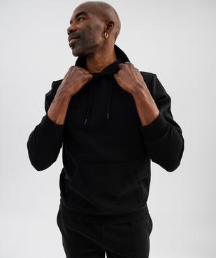 Sweat à capuche intérieur molletonné homme vue4 - GEMO 4G HOMME - GEMO