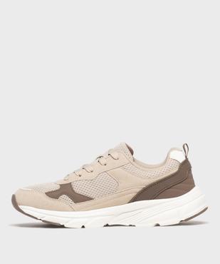 Baskets en mesh avec épaisse semelle garçon - 5 Miles vue3 - 5 MILES - GEMO