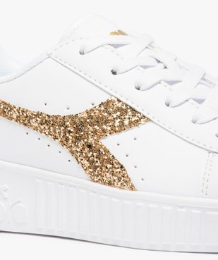 Baskets femme avec détails brillants - Diadora Game vue6 - DIADORA - GEMO