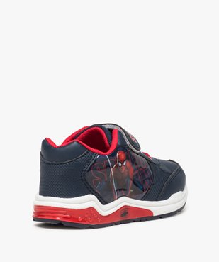 Baskets garçon semelle lumineuse et scratch Spider-Man vue4 - SPIDERMAN - GEMO