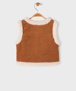 Veste sans manches réversible bébé fille - LuluCastagnette vue3 - LULUCASTAGNETTE - GEMO