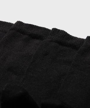 Chaussettes tige haute en maille fine fille (lot de 5) vue2 - BUGGY GEMO FOR GOOD - GEMO