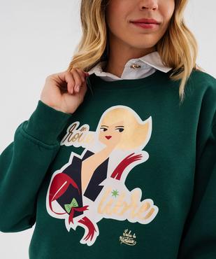 Sweat à motif femme - Gémo X Lulu la Nantaise vue2 - GEMO 4G FEMME - GEMO