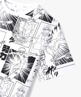 Tee-shirt graphique streetwear garçon vue3 - GEMO 4G GARCON - GEMO