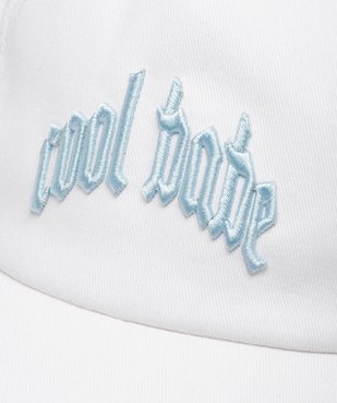 Casquette mixte avec inscription brodée sur l’avant vue3 - GEMO (JUNIOR) - GEMO
