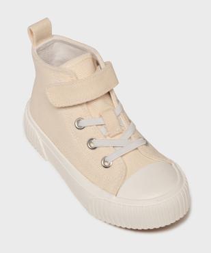 Baskets montantes en toile fermeture scratch garçon - 5 Miles vue5 - 5 MILES GEMO FOR GOOD - GEMO