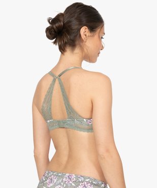 Soutien-gorge femme à armatures avec bretelles multipositions vue2 - GEMO(HOMWR FEM) - GEMO