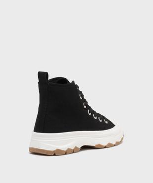 Baskets montantes en toile sur semelle épaisse fille - Lovely Wings vue4 - LOVELY WINGS - GEMO