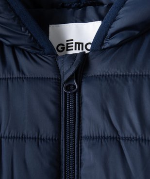 Doudoune légère à capuche garçon vue3 - GEMO 4G GARCON - GEMO