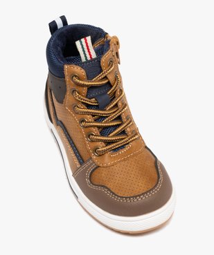 Boots multi-matières avec doublure chaude garçon - Buggy vue12 - BUGGY GEMO FOR GOOD - GEMO