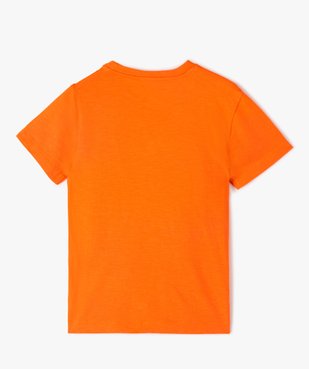 Tee-shirt garçon à manches courtes avec motif animé vue4 - GEMO (ENFANT) - GEMO