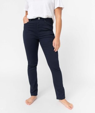 Pantalon femme coupe Regular taille normale vue2 - GEMO 4G FEMME - GEMO