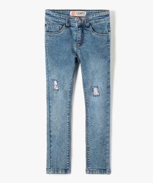 Jean fille skinny avec sequins brillants - Camps United vue2 - CAMPS UNITED - GEMO