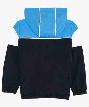 Coupe-vent garçon déperlant à capuche vue4 - GEMO (ENFANT) - GEMO