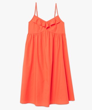 Robe femme à bretelles longueur midi vue4 - GEMO(FEMME PAP) - GEMO