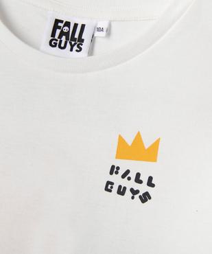 Tee-shirt manches courtes avec motif dos garçon - Fall Guys vue2 - FALL GUYS - GEMO
