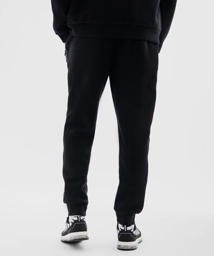 Pantalon de jogging avec poches zippées homme vue4 - GEMO (HOMME) - GEMO