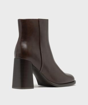 Boots à talon haut femme - FOLLOW ME vue4 - FOLLOW ME - GEMO
