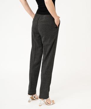 Pantalon à motif pied de poule femme vue3 - GEMO(FEMME PAP) - GEMO