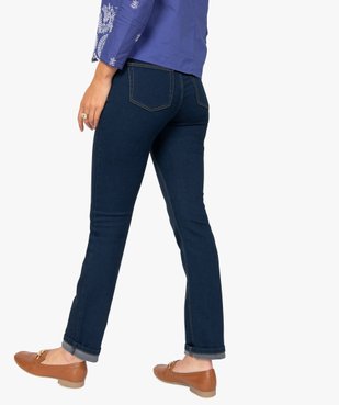 Jean femme extensible coupe Regular – Longueur L30 vue3 - GEMO (JEAN) - GEMO