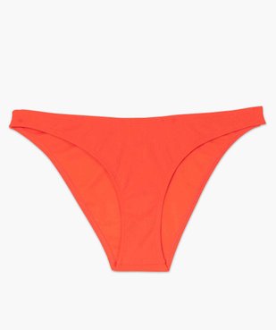 Bas de maillot de bain femme forme slip en maille côtelée vue4 - Nikesneakers (PLAGE) - Nikesneakers