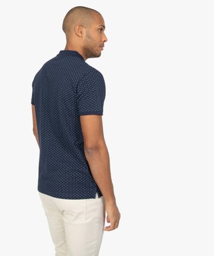 Polo homme à manches courtes et motifs vue3 - Nikesneakers C4G HOMME - Nikesneakers