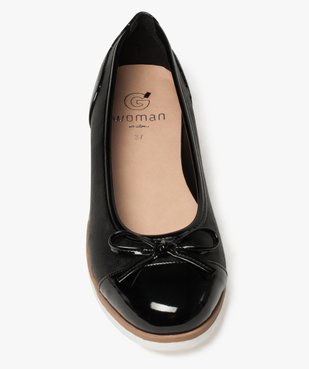 Ballerines femme à semelle crantée tendance vue5 - GEMO(URBAIN) - GEMO
