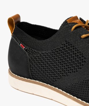 Derby en mesh sur semelle sport homme - Mario Baldano vue6 - MARIO BALDANO - GEMO