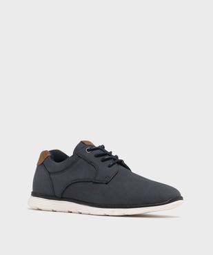 Derbies unis à semelle sport garçon - Buggy Shoes vue2 - BUGGY - GEMO