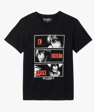 Tee-shirt homme imprimé à manches courtes - Death Note vue4 - DEATH NOTE - GEMO