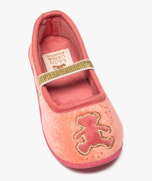 Chaussons fille ballerines pailletées – LuluCastagnette vue5 - LULU CASTAGNETT - GEMO